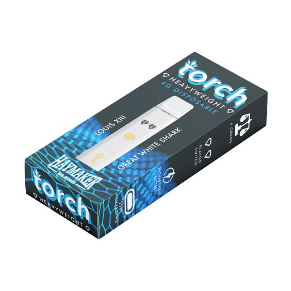 Torch Haymaker Heavyweight Disposable Vape Pen - Louis XIII x Great White Shark Strain