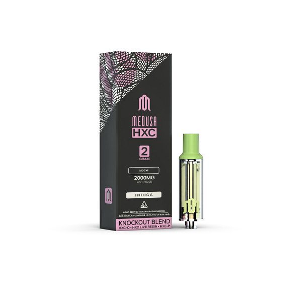 Medusa HXC Vape Cartridge 2000mg - Mochi– Indica Strain