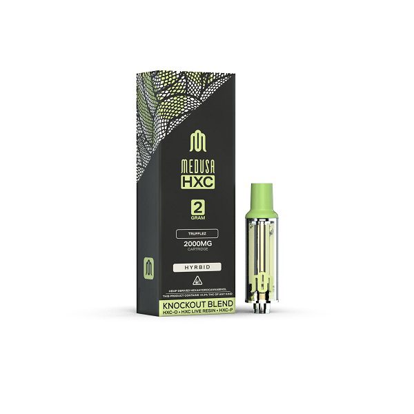 Medusa HXC Vape Cartridge 2000mg - Trufflez– Hybrid Strain