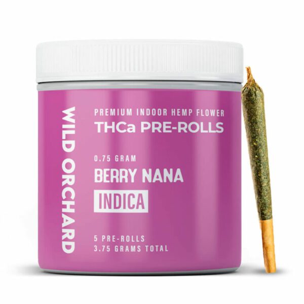 Wild Orchard THCA Pre-rolls 5 - Berry Nana