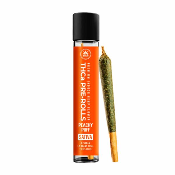 Wild Orchard THCA Pre-rolls 2 - Peachy Puff