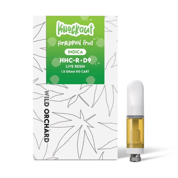 Wild Orchard Knockout “Forbidden Fruit” HHC-R Live Resin 510 Cart 1.5G