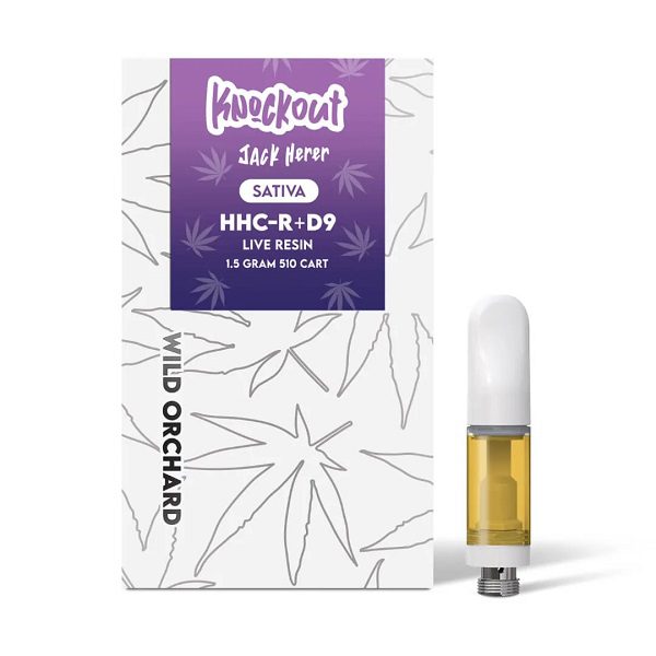 Wild Orchard Knockout “Jack Herer” HHC-R Live Resin 510 Cart 1.5G