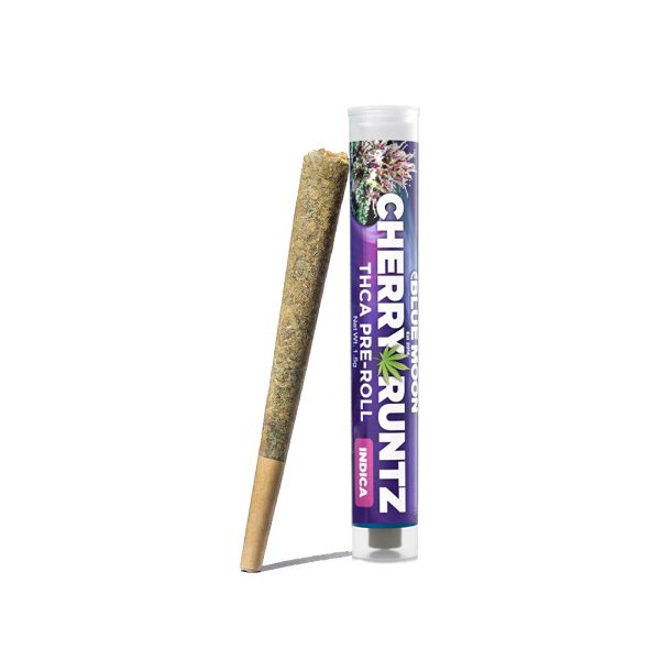 Blue Moon Hemp THCA Pre Rolls 1.5 Grams - Cherry Runtz