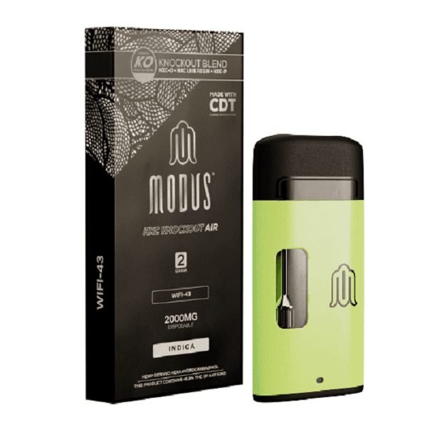 Modus HXC Blend Air Disposable Vape Pen 2000mg - Wifi 43 (Indica) strains