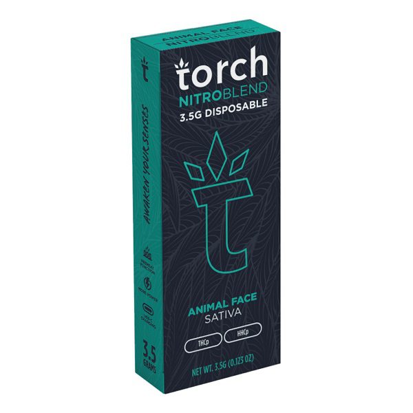 Torch Nitro Blend Disposable Vape Pen 3.5G - Animal Face