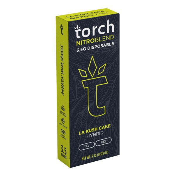 Torch Nitro Blend Disposable Vape Pen 3.5G - LA Kush Cake Hybrid