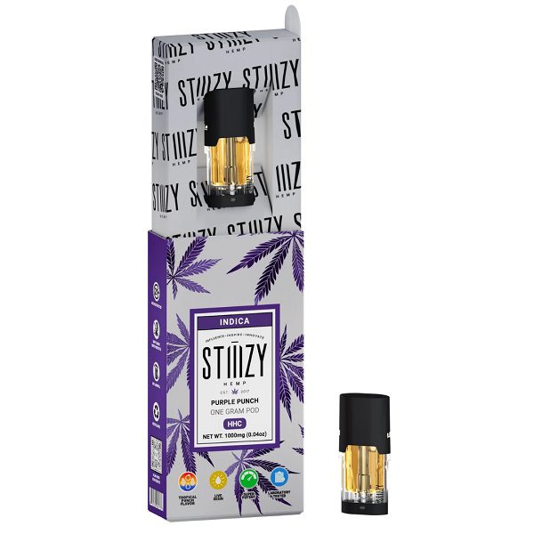 STIIIZY HHC Pod 1 Gram - Purple Punch (Indica) Strain