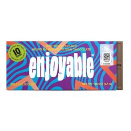 Enjoyable Neuro Enhancer Belgian Milk Chocolate Bar