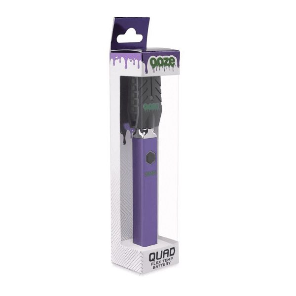 Ooze 510 Quad Battery 500mAh - Ultra Purple color