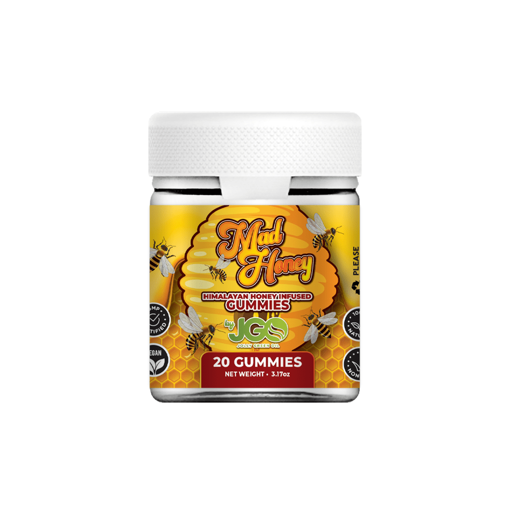 JGO Mad honey gummies Jar - 20 counts