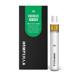 Hempzilla CBD Live Resin 0.5G Vape Pens - Energize (CBD+THCV+CBDV)