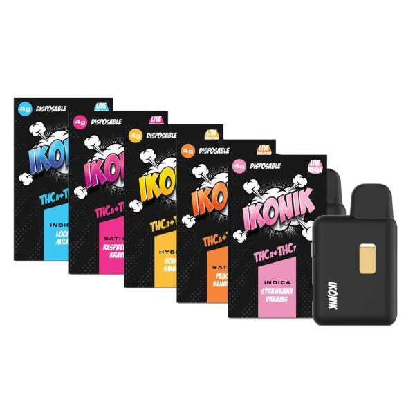 IKONIK Vape Live Resin Disposable Vapes 4G group