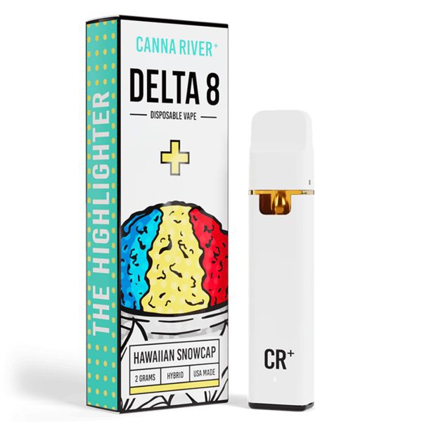 Canna River Highlighter Delta 8 Disposable 2G - Hawaiian Snowcap (Hybrid)