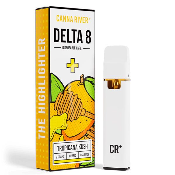 Canna River Highlighter Delta 8 Disposable 2G - Tropicana Kush (Hybrid)