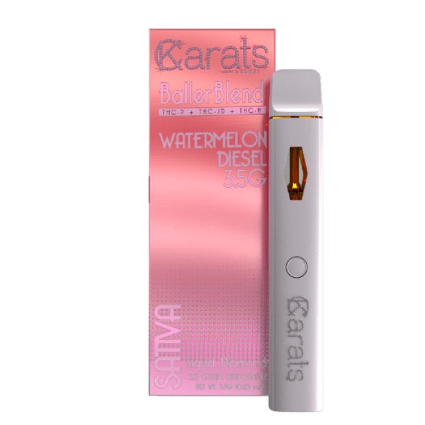 Carats Baller Blend Disposables 3.5G - Watermelon Diesel (Sativa)