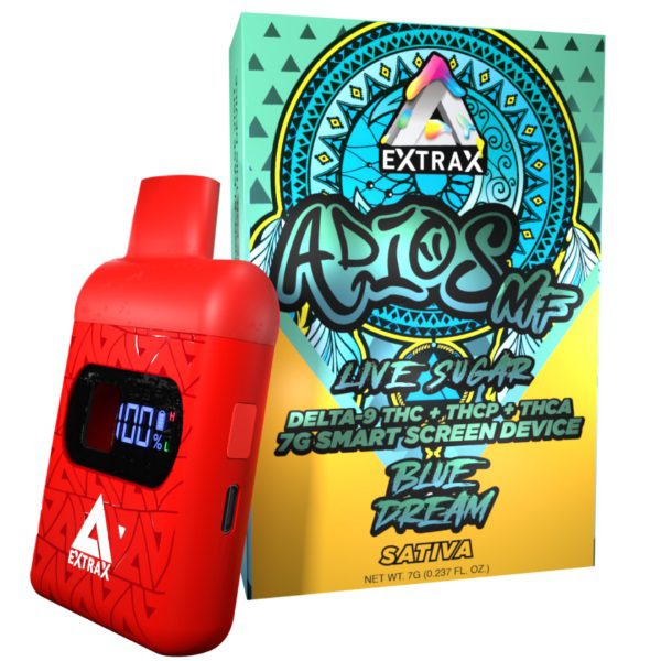 Delta Extrax Adios MF Disposable 7 Grams - Blue Dream (Sativa)