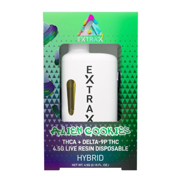 Delta Extrax Adios Preheat Disposable 4.5 Grams - Alien Cookies (Hybrid)