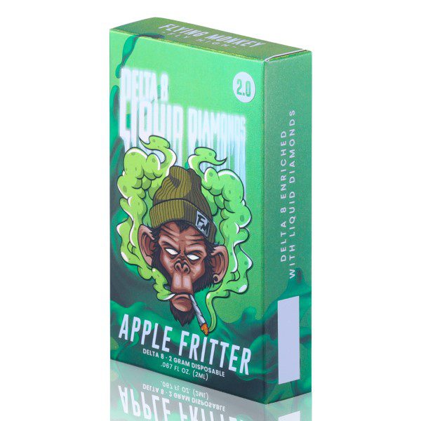 Flying Monkey Liquid Diamonds Disposable 2.0 | 2G - Apple Fritter (Sativa)