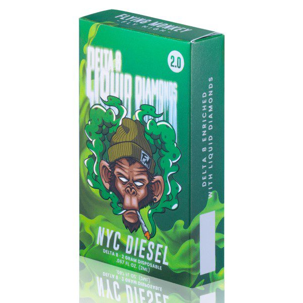 Flying Monkey Liquid Diamonds Disposable 2.0 | 2G - NYC Diesel (Hybrid)