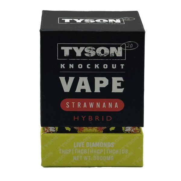 Tyson 2.0 Disposables 3G - Strawnana (Live Diamonds, Hybrid)