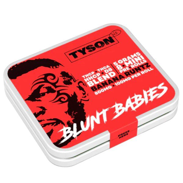 Tyson 2.0 Blunt Babies 5G | 8ct - Banana Runtz