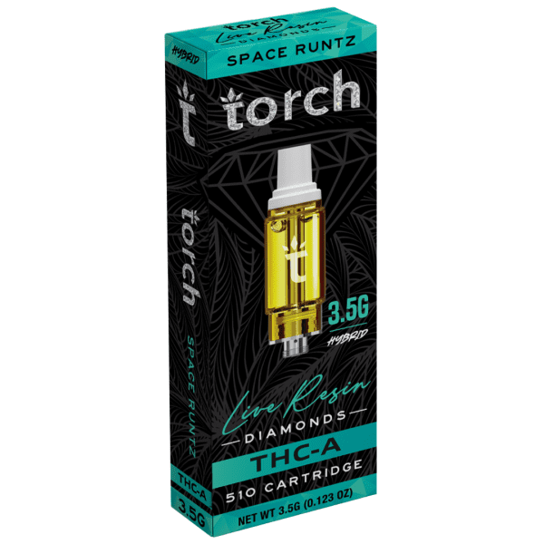 Torch Live Resin Diamonds Cartridge 3.5G - Space Runtz (Hybrid)