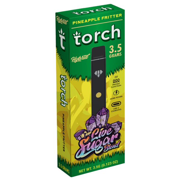 Torch Live Sugar Blend Disposable 3.5G - Pineapple Fritter (Hybrid)