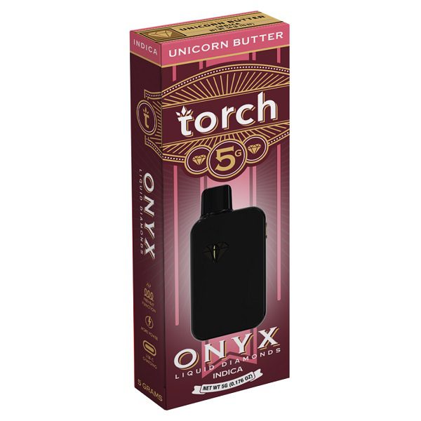 Torch Onyx Liquid Diamonds Disposable 5G - Unicorn Butter (Indica)